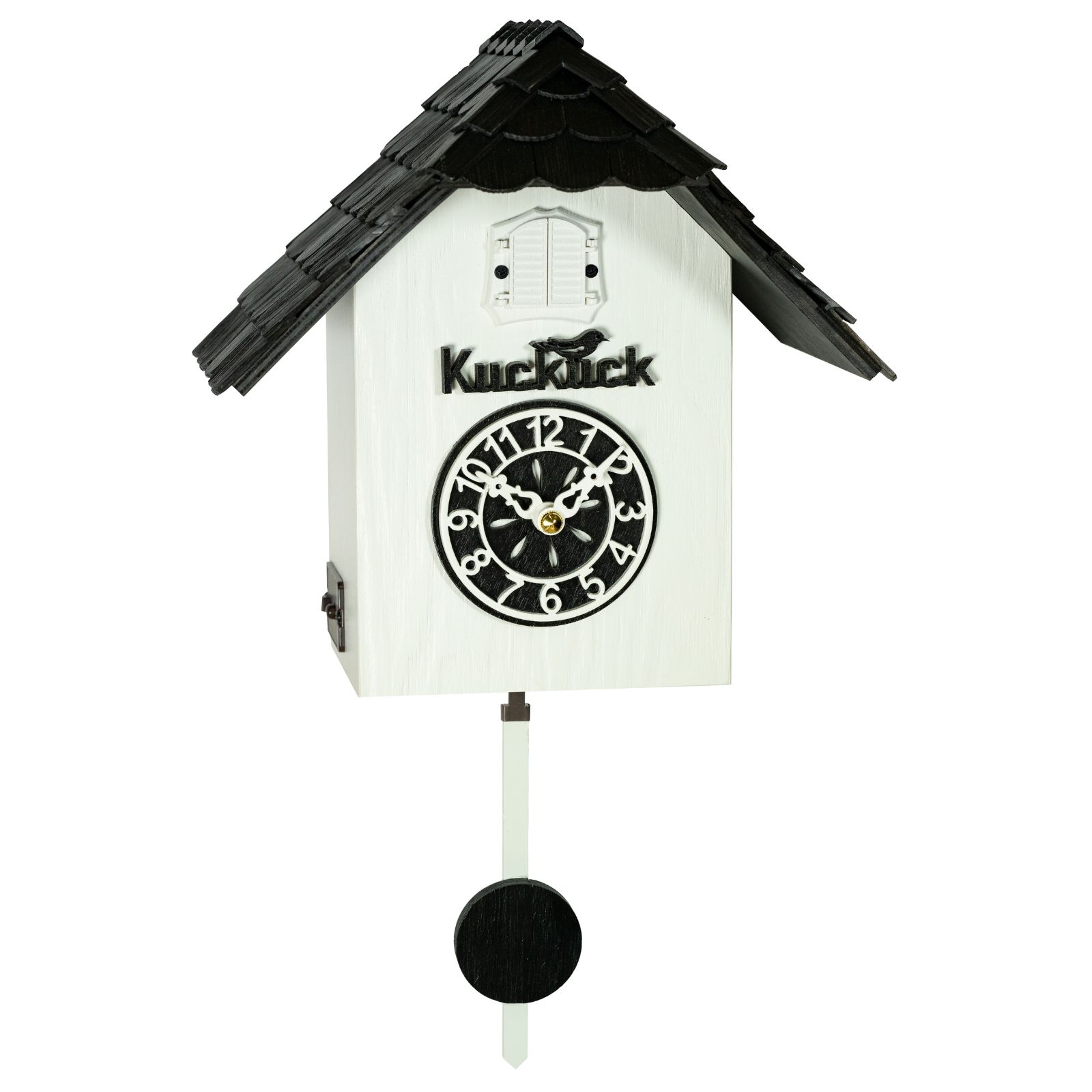 Cuckoo Clock Modern | Black - White